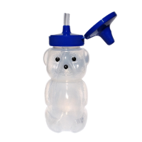 10 Kpl Nallepullo pieni 147,8 ml / Honey Bear w/Flex Straw SMALL 10 pcs